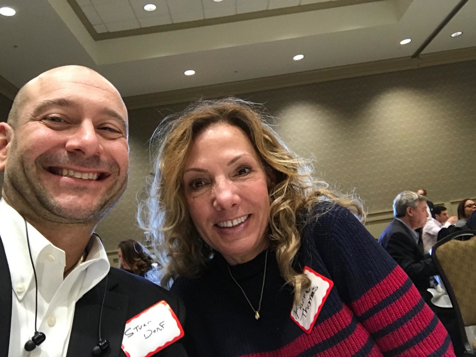 Stuart Dorf and Karrie Thomas